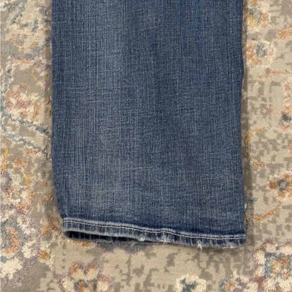 BKE Buckle Nolan Straight Leg 5 Pocket Jeans Mens 34L Stretch Denim Distressed - Picture 10 of 16